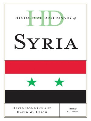 cover image of Historical Dictionary of Syria